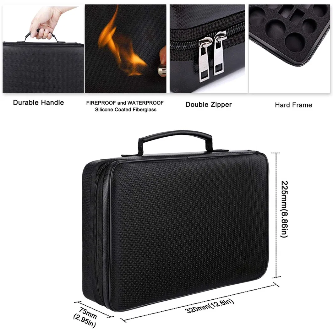 Waterproof Battery Bag for Lithium-Ion Battery Electric Bicycle Battery Security Storage Bag