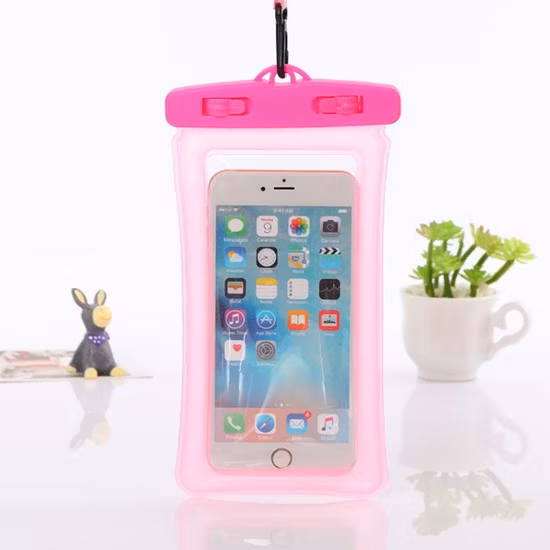 Strong Protective Dry Pouch Waterproof Phone Case Cover Backpack Bag for Swimming Fishing SPA Mobile Accessories