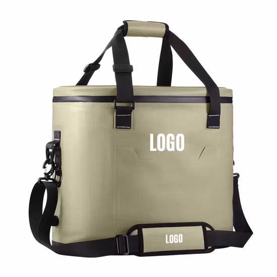Kühler isoliert, 20 l, wasserdicht, hält 72 Stunden kühl und warm mit 5-lagigem, auslaufsicherem Isolierungssystem, weiche Kühltasche für Camping, trockener Angelrucksack