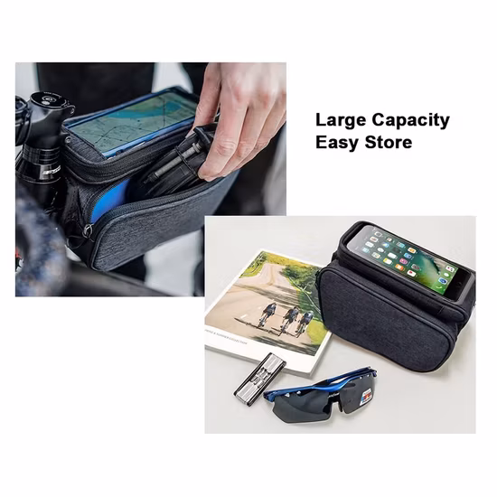 Fahrradtasche, wasserdichte Handytaschen, MTB, Rennrad, Mountainbike, Fahrradtasche, Radfahren, Sport, Outdoor, Reisen, Wandern, Zubehör, Rucksack-Tasche