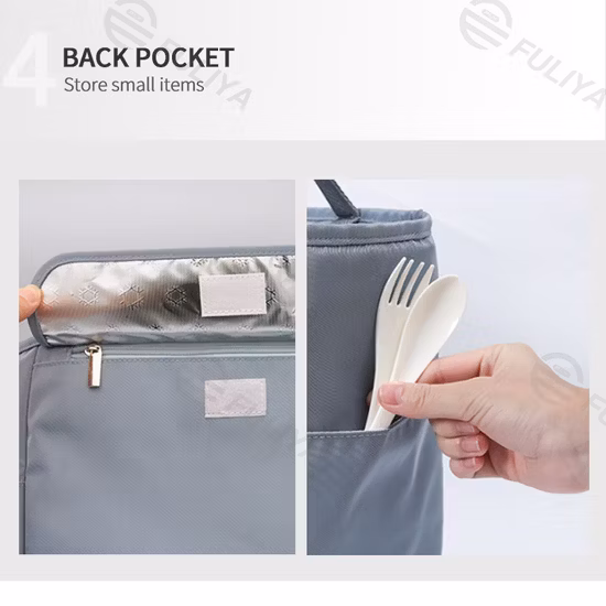 Maßgeschneiderte weiße PVC-isolierte Mama-Kühltasche mit großem Fassungsvermögen für das Picknick